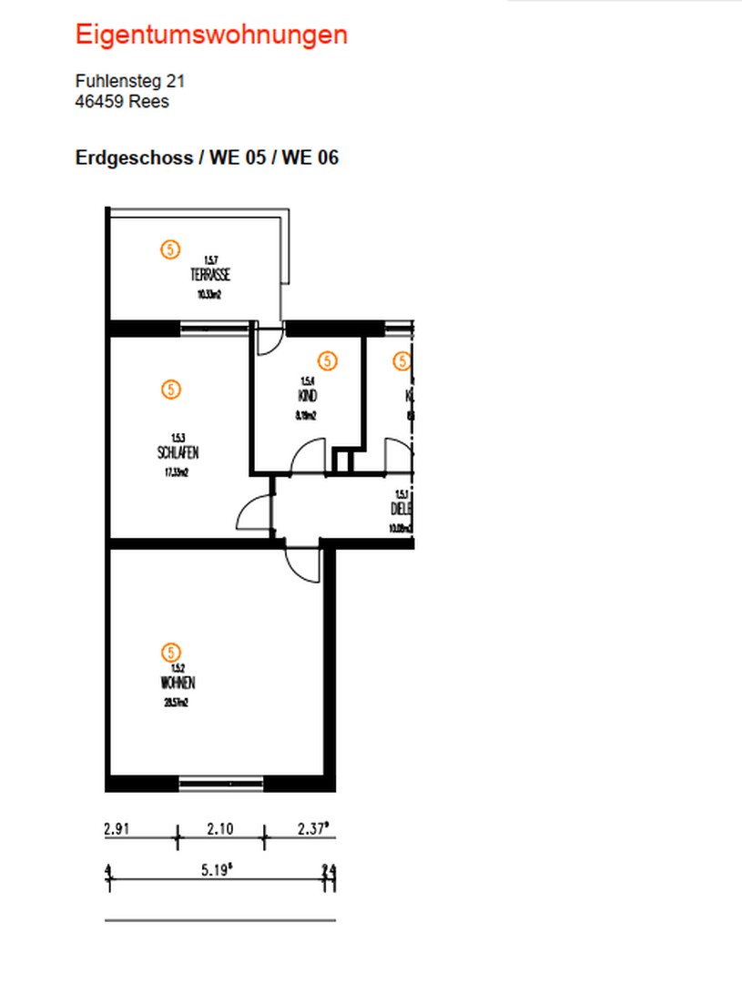 Bild der Immobilie in Rees Nr. 7